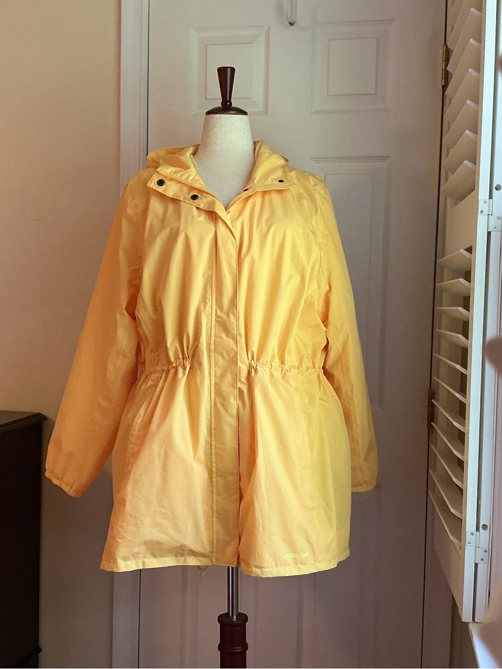 Lands’ End lightweight raincoat